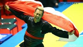 Hanifan Yudani Kusumah Meraih Medali Emas Pencak Silat pada Asian Games 2018