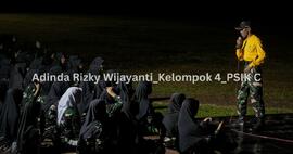 Item Arsip Foto Kegiatan Api Unggun saat Bela Negara i Dodiklatpur Rindam Jaya
