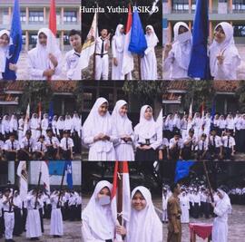 Kegiatan Pelantikan Jabatan Osis SMP Negeri 25 Bandar Lampung tahun 2020