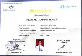 Sertifikat IT Preneur
