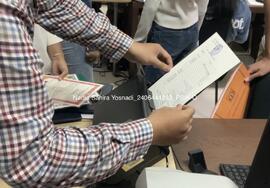 Kegiatan Alih Media Praktikum Digitalisasi Arsip