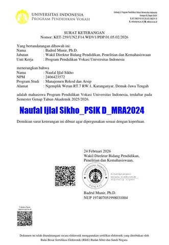 Original Objek Digital not accessible