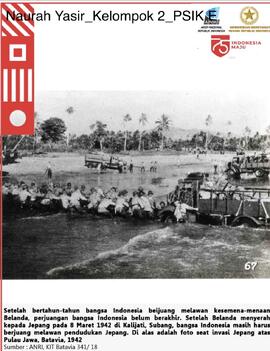 Arsip Foto ketika Belanda menyerah kepada Jepang di Kalijati, Subang, dan Bangsa Indonesia masih harus berjuang melawan pendudukan Jepang