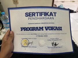 Sertifikat Volcom UI