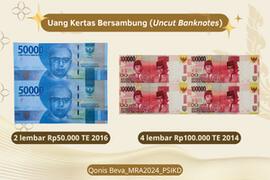 Uang Kertas Bersambung (Uncut Banknotes)